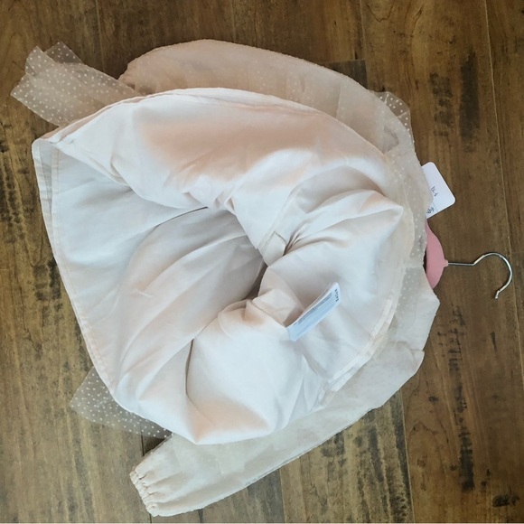 NWT - Mayoral Baby Toddler Girl Tulle Dress Cream - Picture 11 of 11